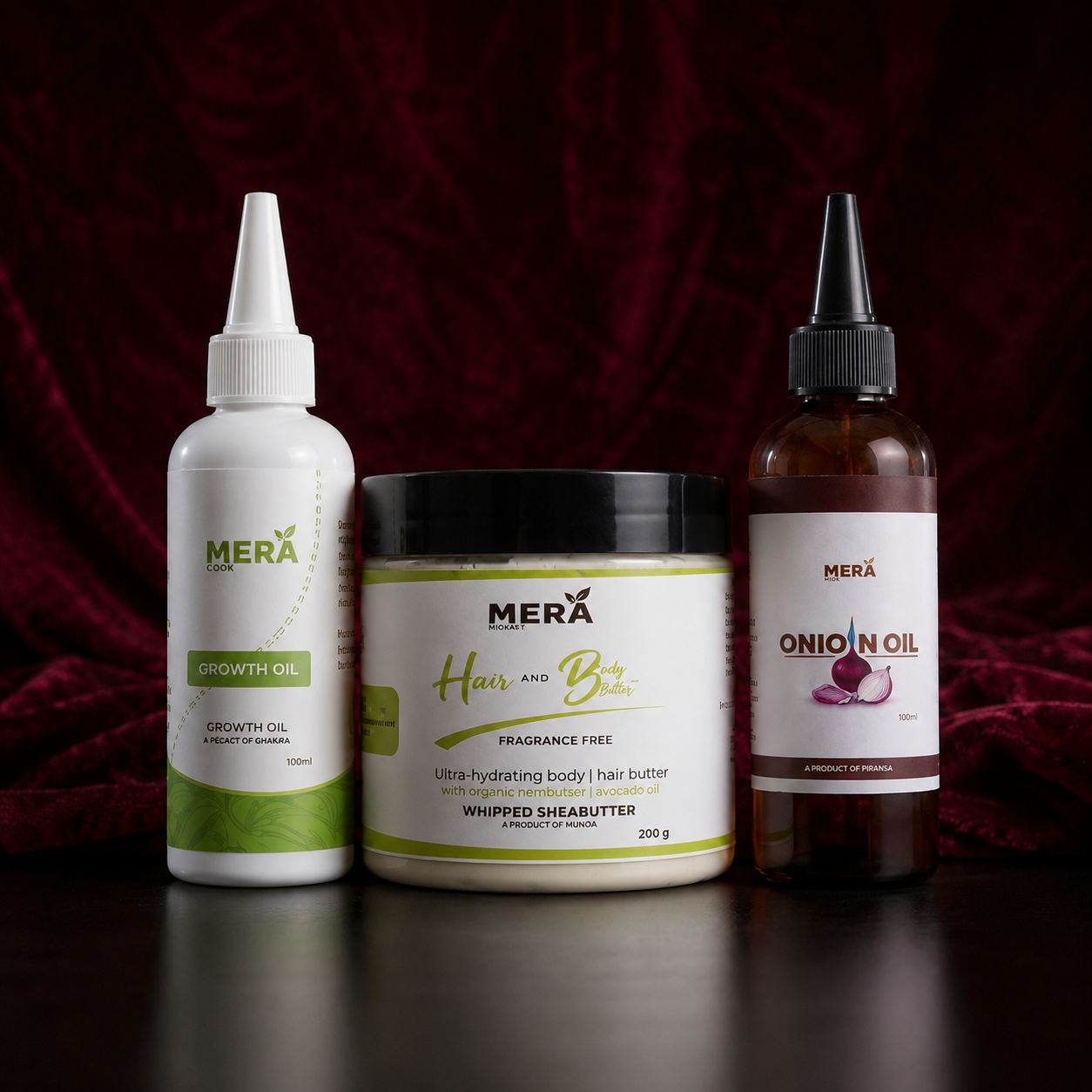 NappyHood boutique product shelf